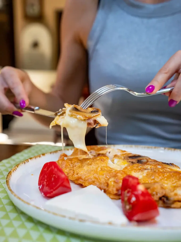 Omlet sa kačkavaljem